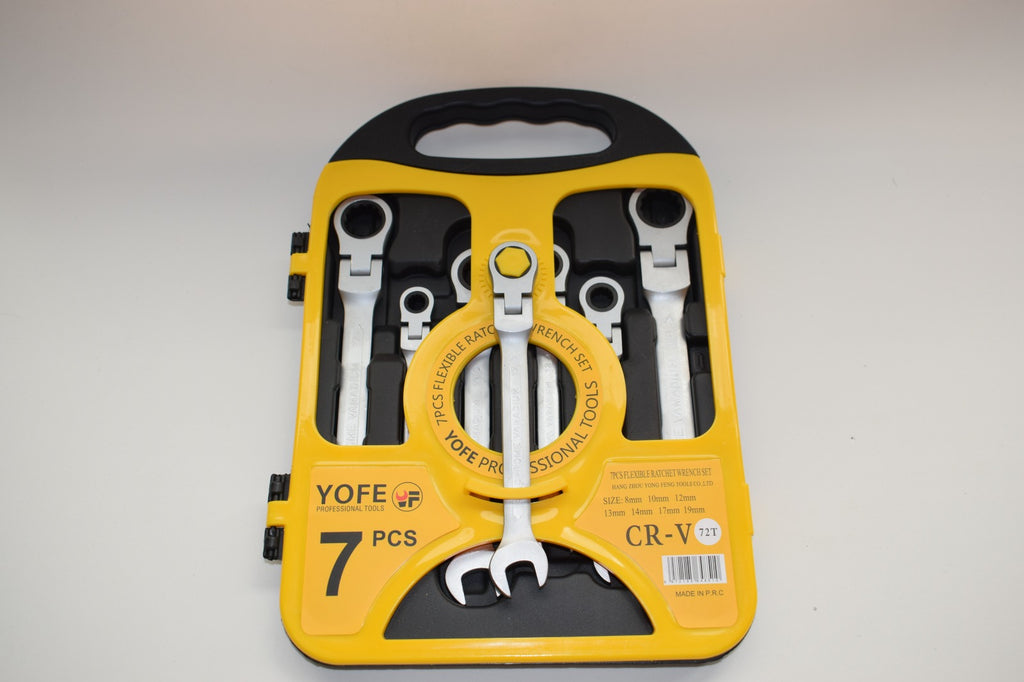 Juego de Llaves Ratchet 7 pcs
