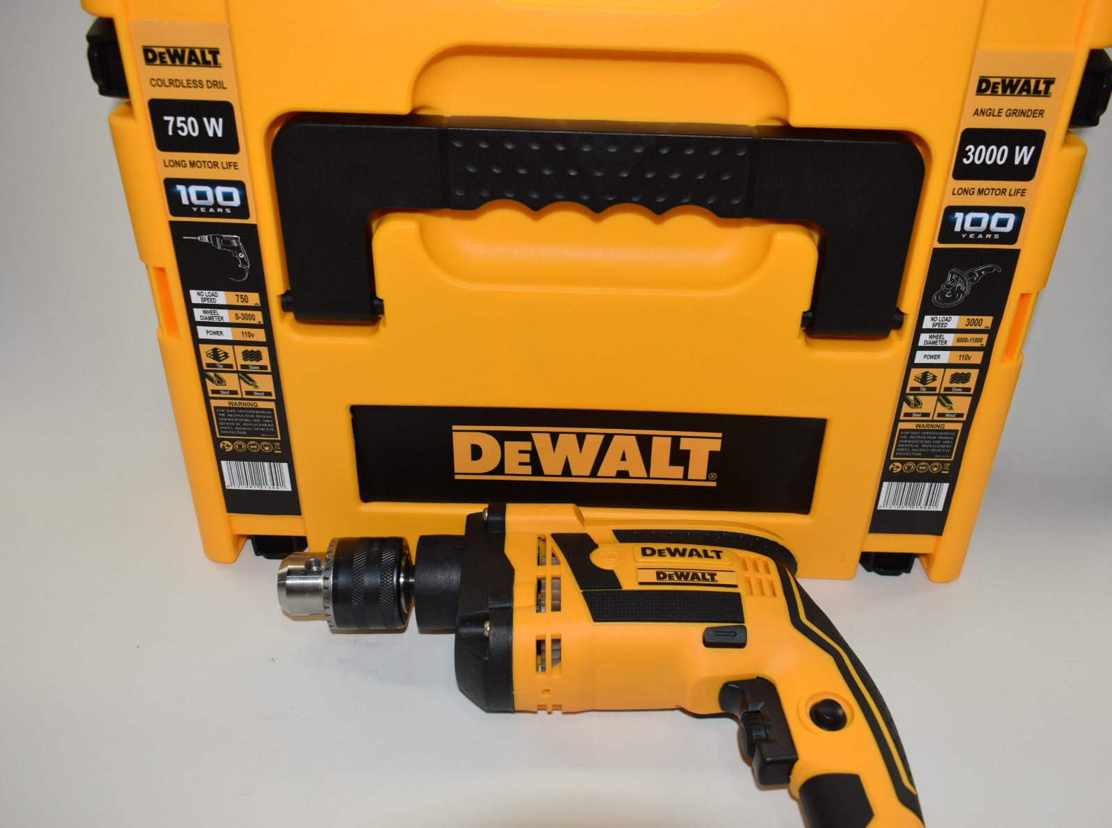 Combo taladro pulidora con maletin DeWALT