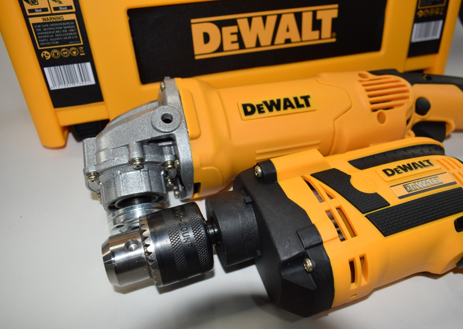 Combo taladro pulidora con maletin DeWALT
