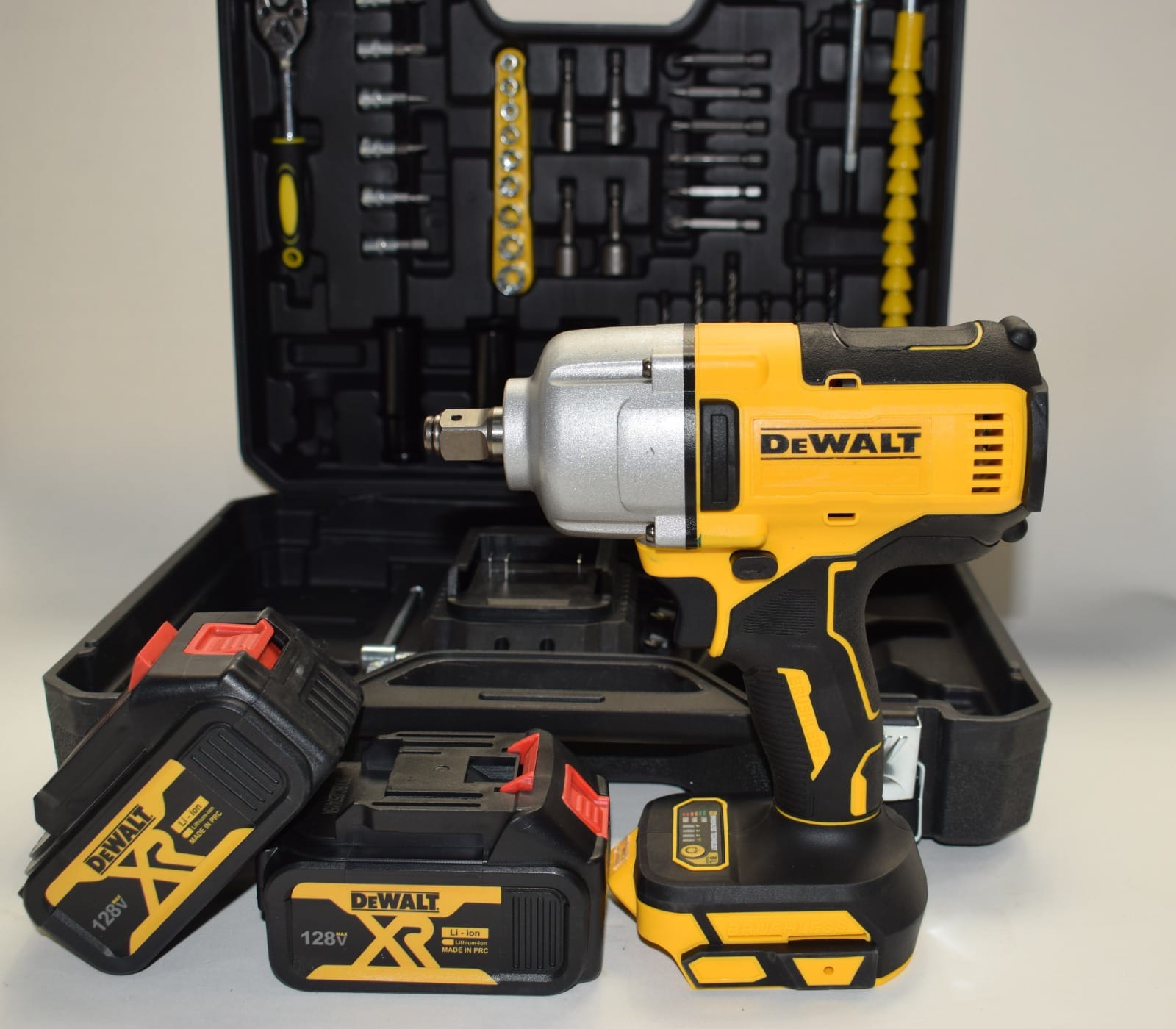 💥 Pistola de Impacto DeWALT 128 V – Cuadrante 1/2”